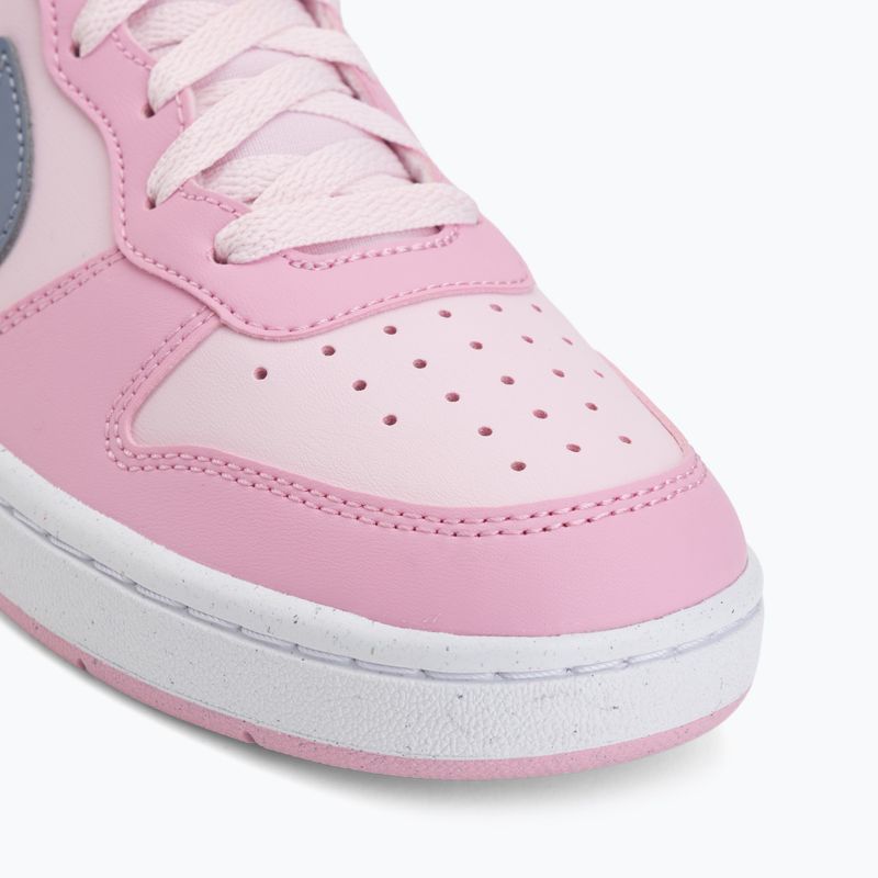 Topánky Nike Court Borough Low Recraft pink foam/pink rise/white/ashen slate 7