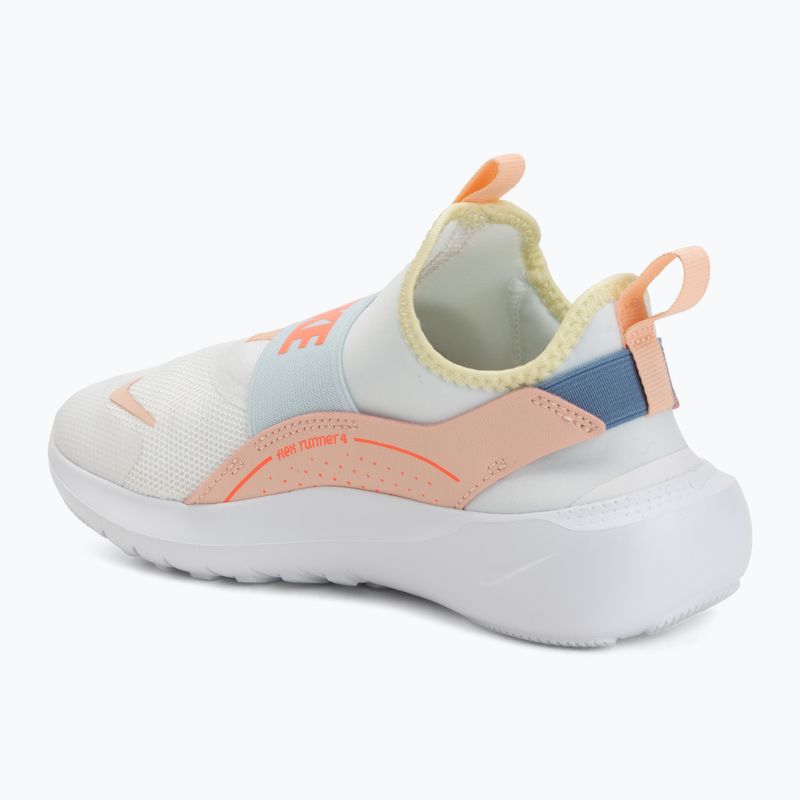 Detské topánky Nike Flex Runner 4 summit white/arctic orange/life lime 3