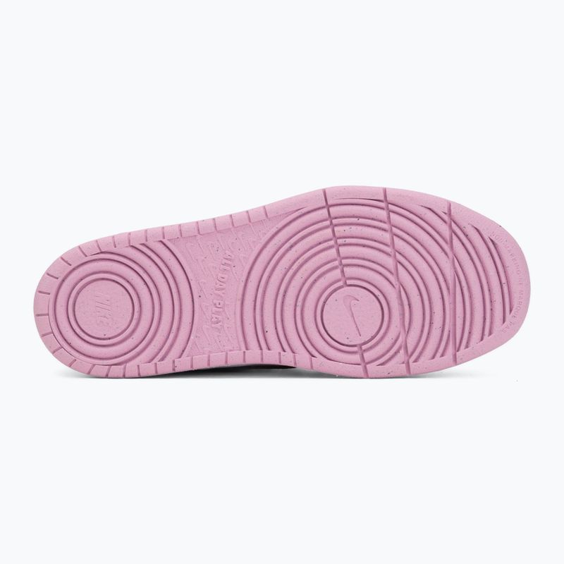 Detské topánky Nike Court Borough Low Recraft pink foam/pink rise/white/ashen slate 4