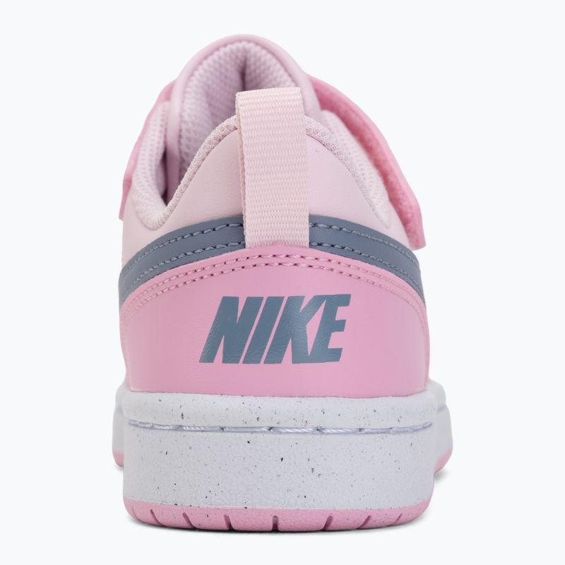 Detské topánky Nike Court Borough Low Recraft pink foam/pink rise/white/ashen slate 6