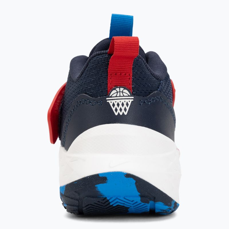 Detské topánky Nike Team Hustle D 12 tm navy/university red/photo blue/sail 6