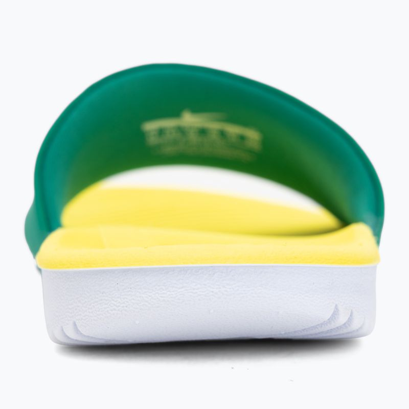 Detské šľapky Nike Coffee malachite/sonic yellow/metallic gold 6