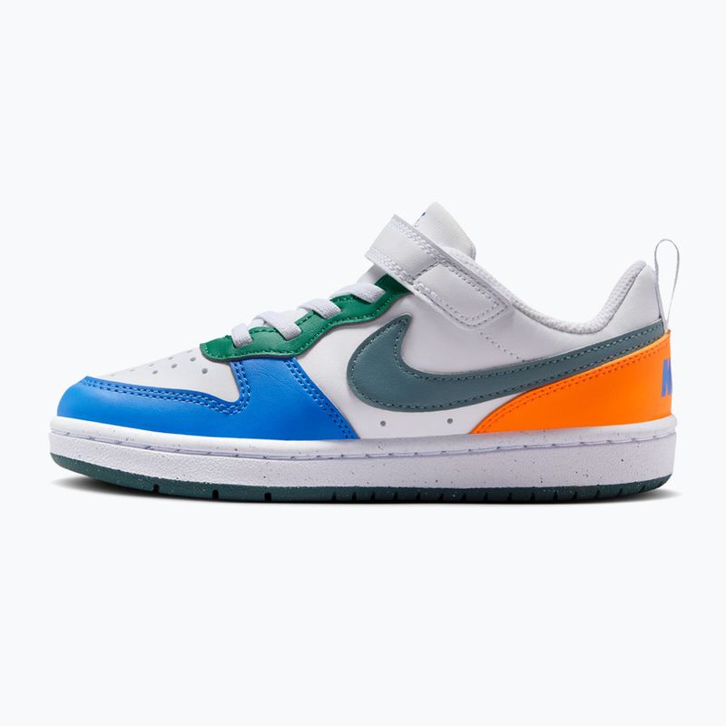 Detská obuv Nike Court Borough Low Recraft white/malachite/mineral slate 2