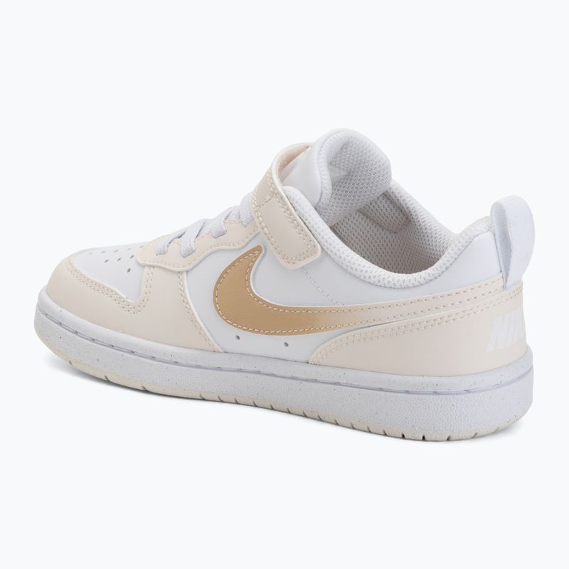 Detské topánky Nike Court Borough Low white/chalk/white/shimmer 3