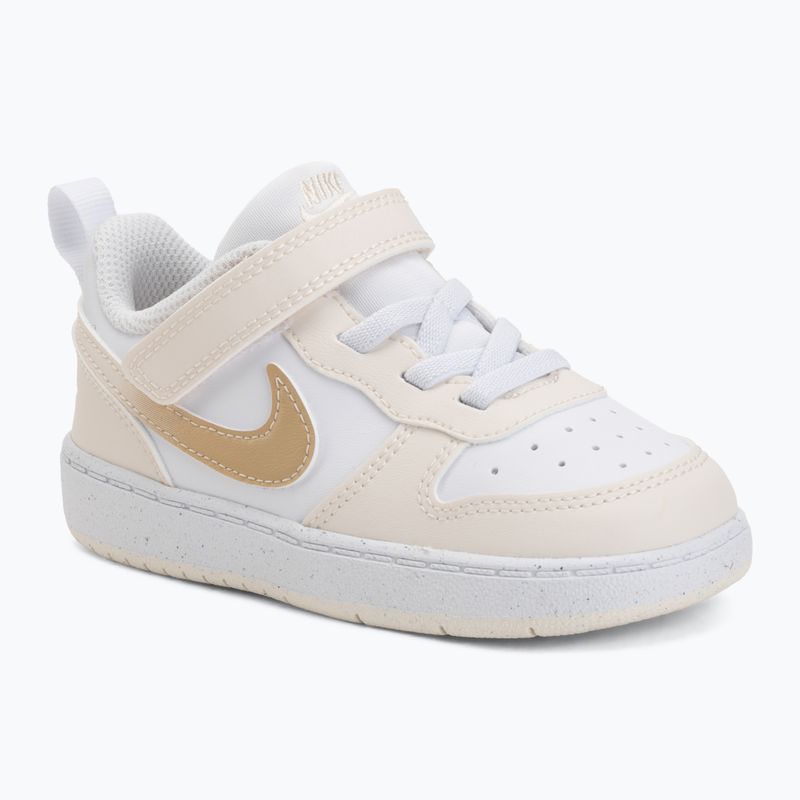 Detské topánky Nike Court Borough Low white/chalk/white/shimmer