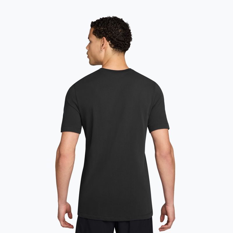 Pánske bežecké tričko Nike Dri-Fit Running black/mineral slate 2