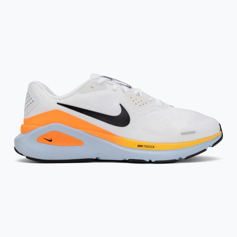 Pánske bežecké topánky Nike Structure 26 white/hydrogen blue/total orange/black 2