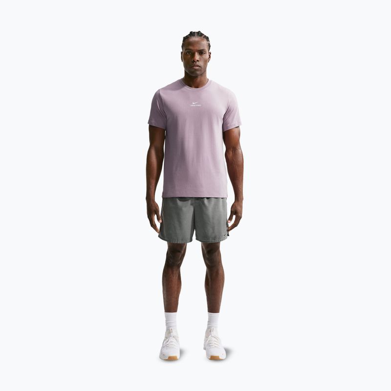 Pánske tréningové tričko Nike Pro Dri-Fit light violet ore/white 2