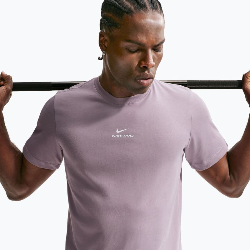 Pánske tréningové tričko Nike Pro Dri-Fit light violet ore/white 5