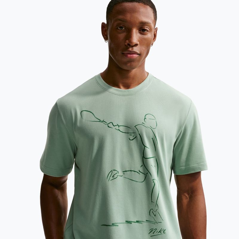 Pánske tenisové tričko Nike Court Dri-Fit steam 4