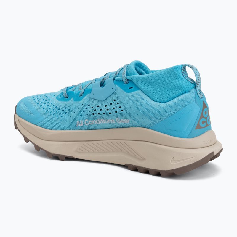 Pánske bežecké topánky Nike ACG Zegama Trail balightic blue/light orewood brown/white 3