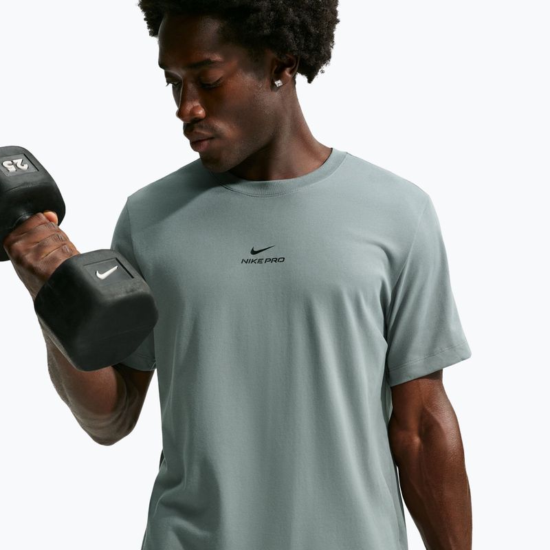 Pánske tréningové tričko Nike Pro Dri-Fit smoke grey/black 5