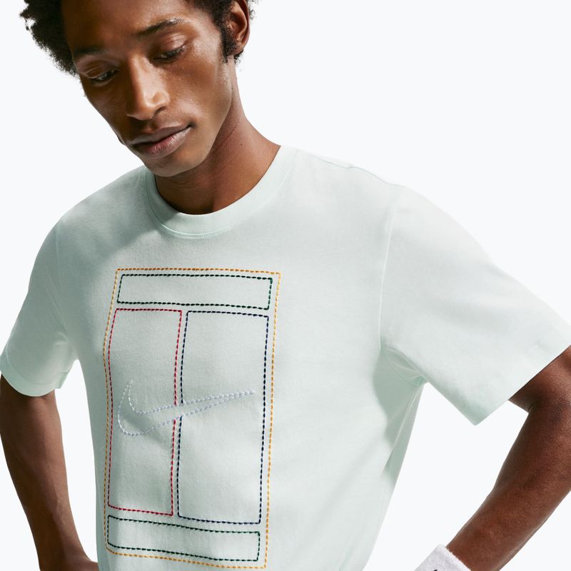 Pánske tričko Nike Court Heritage barely green 4