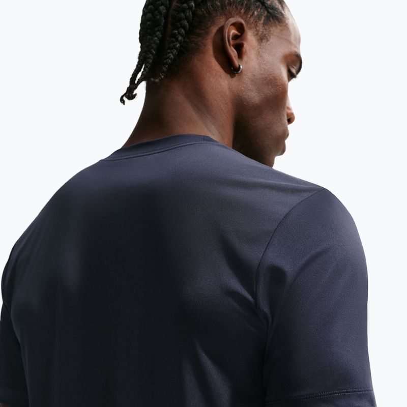 Pánske tréningové tričko Nike Dri-FIT Training T-Shirt obsidian/matte silver 5