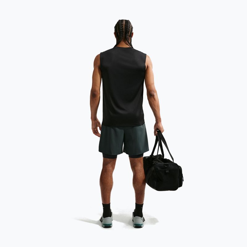 Pánske tréningové tričko Nike Dri-FIT Sleeveless Training Top black/matte silver 2