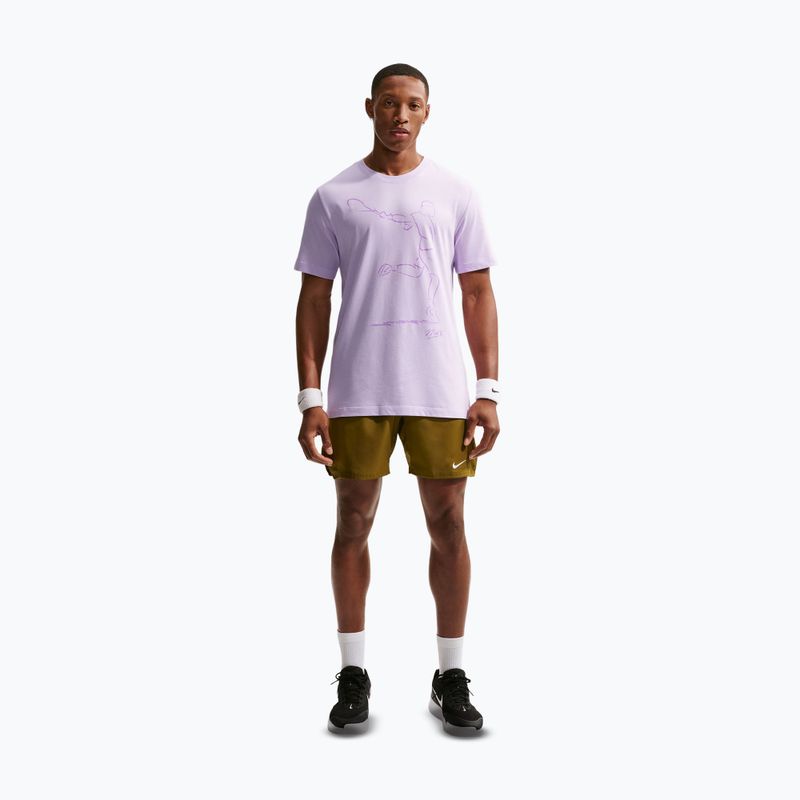 Pánske tenisové tričko Nike Court Dri-Fit violet mist 2