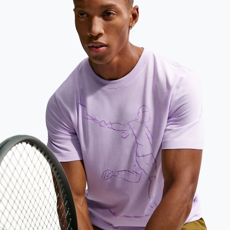Pánske tenisové tričko Nike Court Dri-Fit violet mist 6