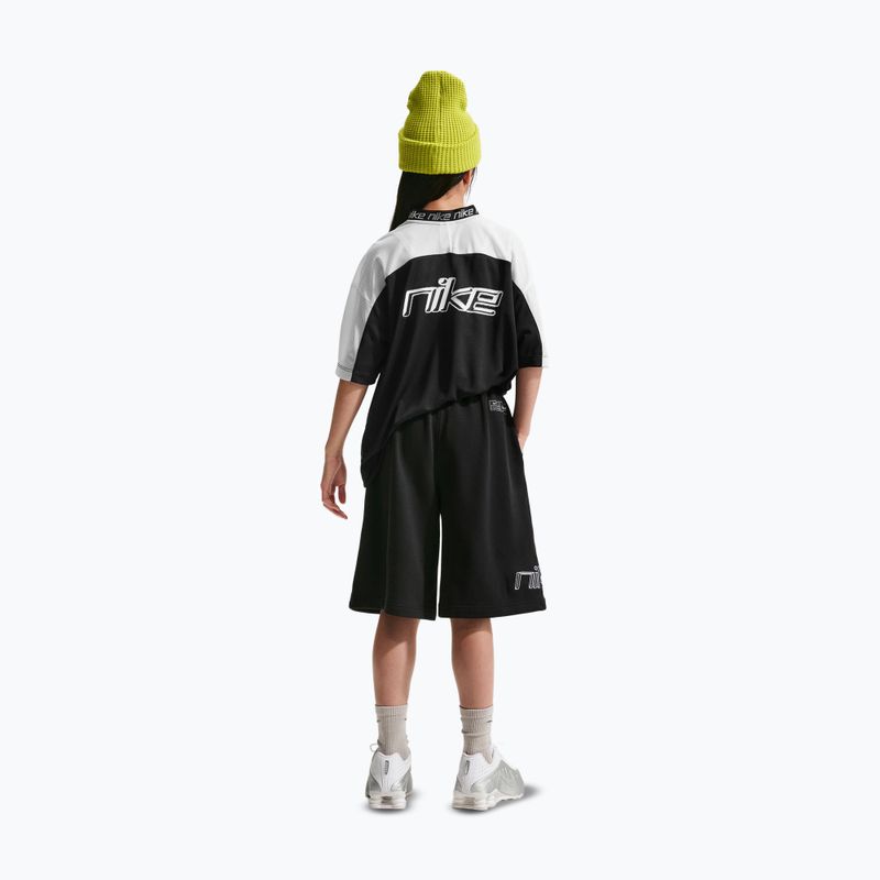 Detské šortky Nike Sportswear French Terry black/white 3