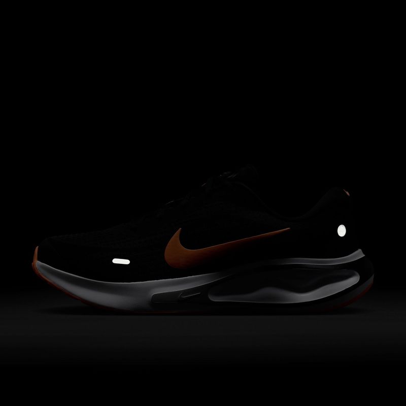 Pánske bežecké topánky Nike Journey Run black/anthracite/wolf grey/total orange 5
