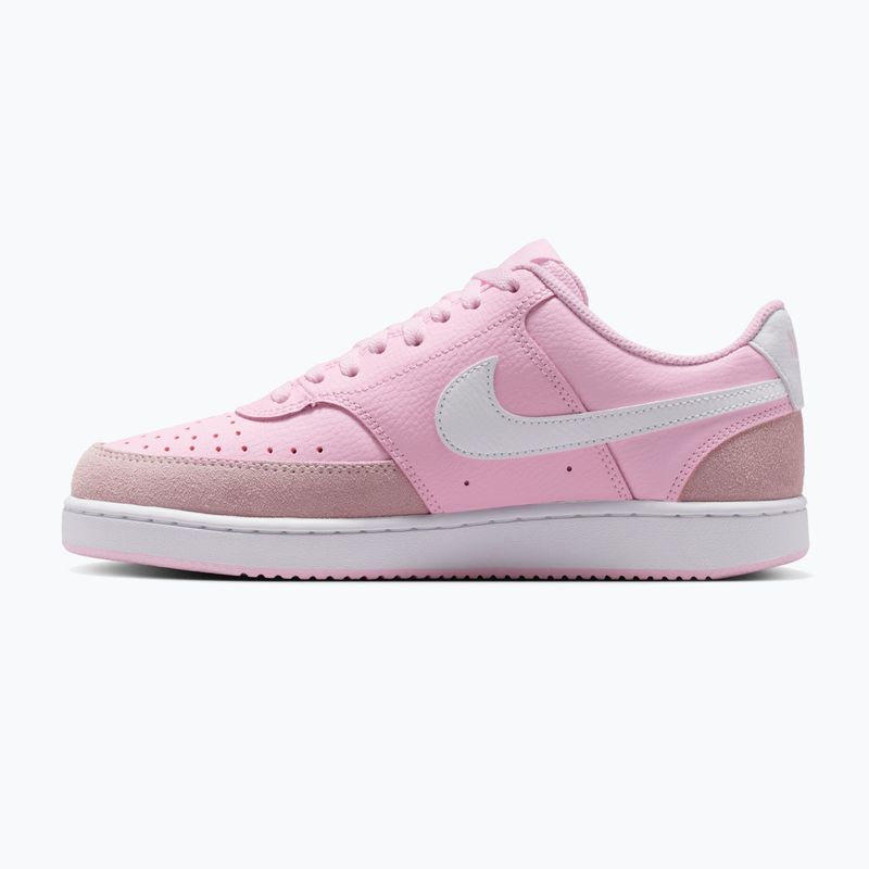 Dámske topánky Nike Court Vision Low Suede pink foam/white 2