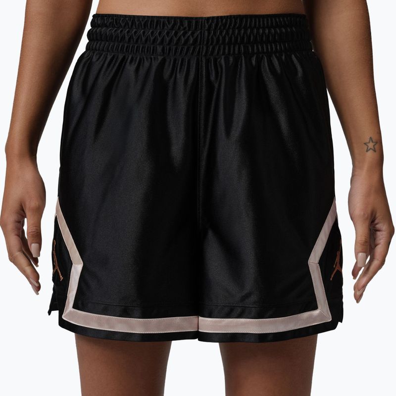 Dámske basketbalové šortky Nike Jordan Sport Diamond 4" black/metallic gold 3