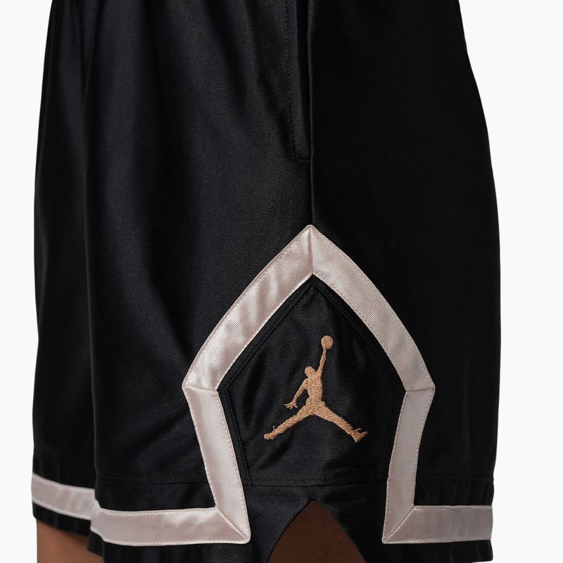 Dámske basketbalové šortky Nike Jordan Sport Diamond 4" black/metallic gold 6