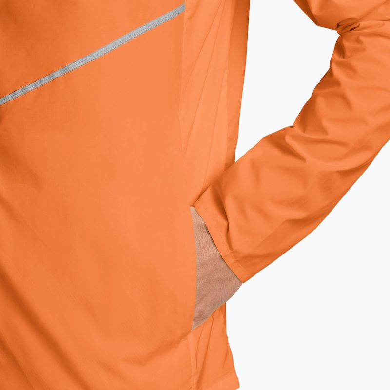 Pánska bežecká bunda Nike Miler Repel UV total orange 3