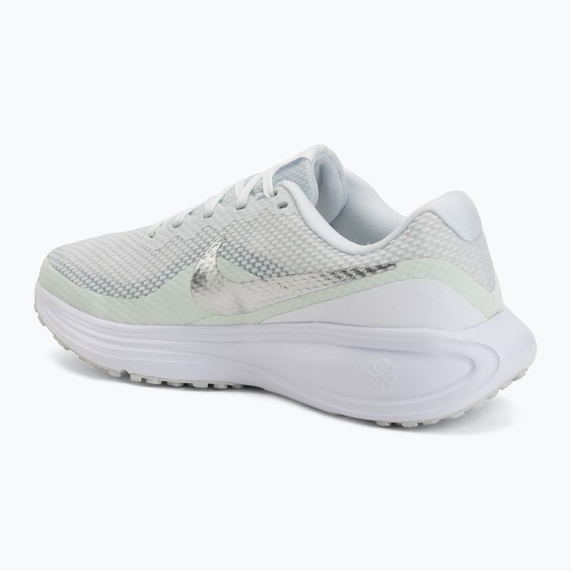 Dámske bežecké topánky Nike Revolution 8 off white/barely green/metallic silver 3