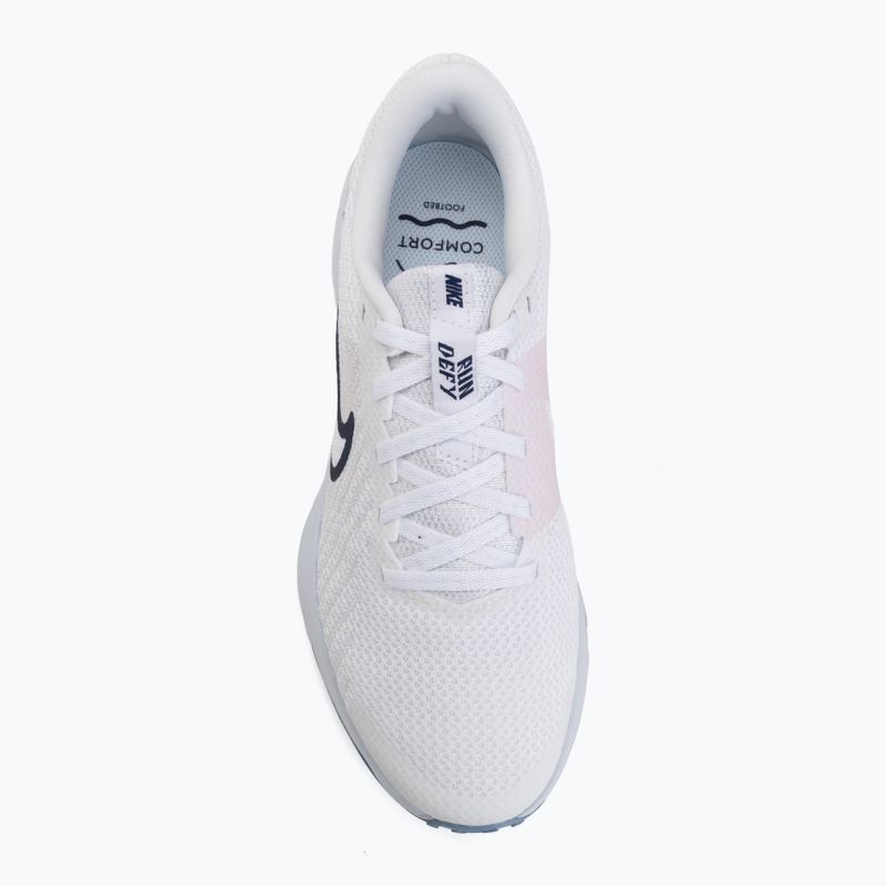 Dámske bežecké topánky Nike Run Defy white/football grey/work blue/blue void 5