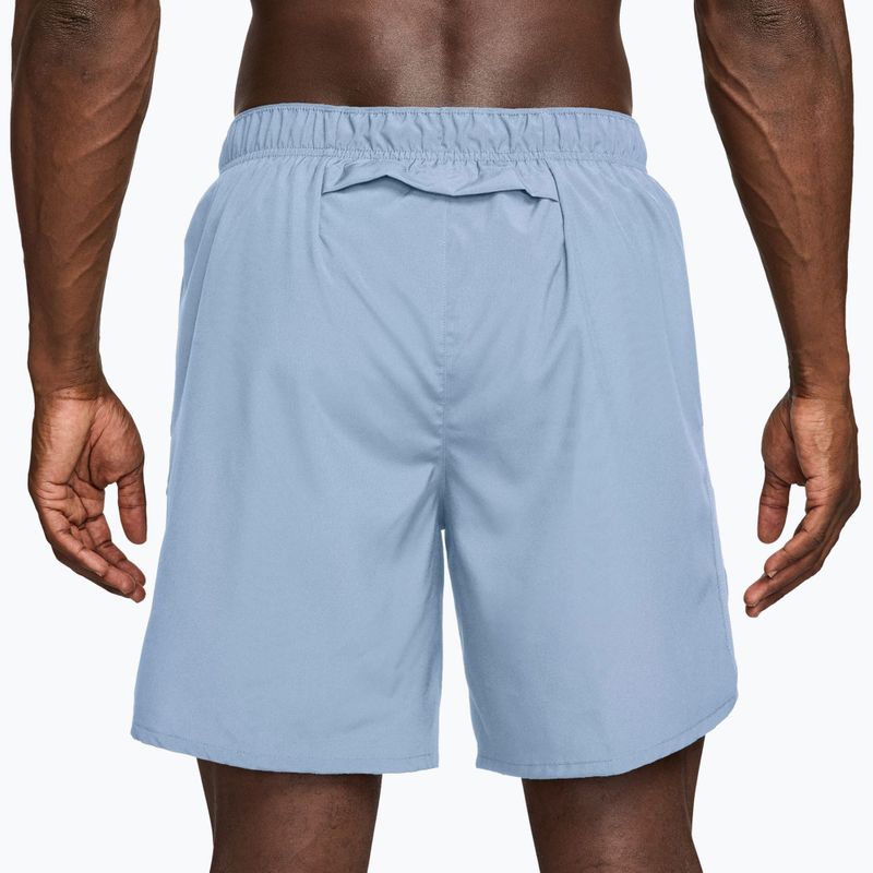 Pánske bežecké šortky Nike Challenger Dri-Fit Brief-Lined 7" hydrogen blue/lapis 2