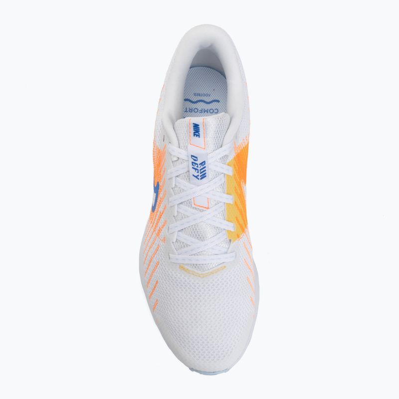 Pánske bežecké topánky Nike Run Defy white/topaz gold/blue crystal 5