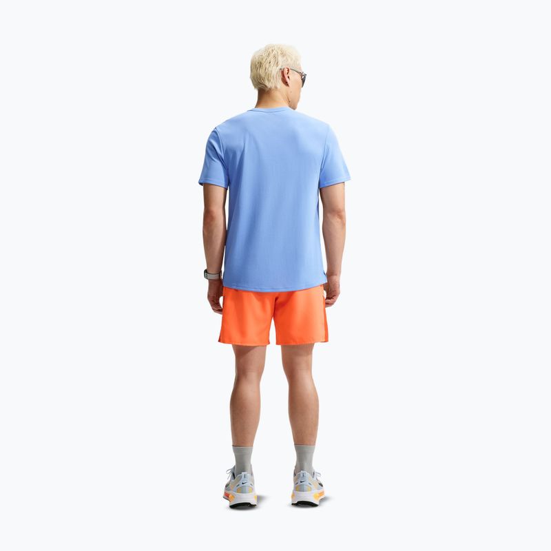 Pánske bežecké šortky Nike Miler Dri-Fit 2in1 7" total orange 3