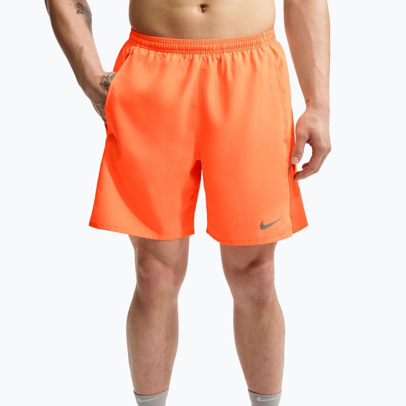 Pánske bežecké šortky Nike Miler Dri-Fit 2in1 7" total orange 5