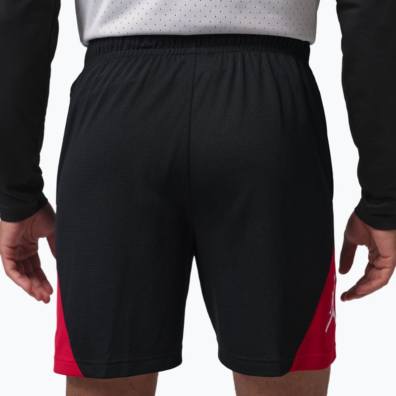 Pánske basketbalové šortky Jordan Sport Dri-Fit black/gym red/white 3