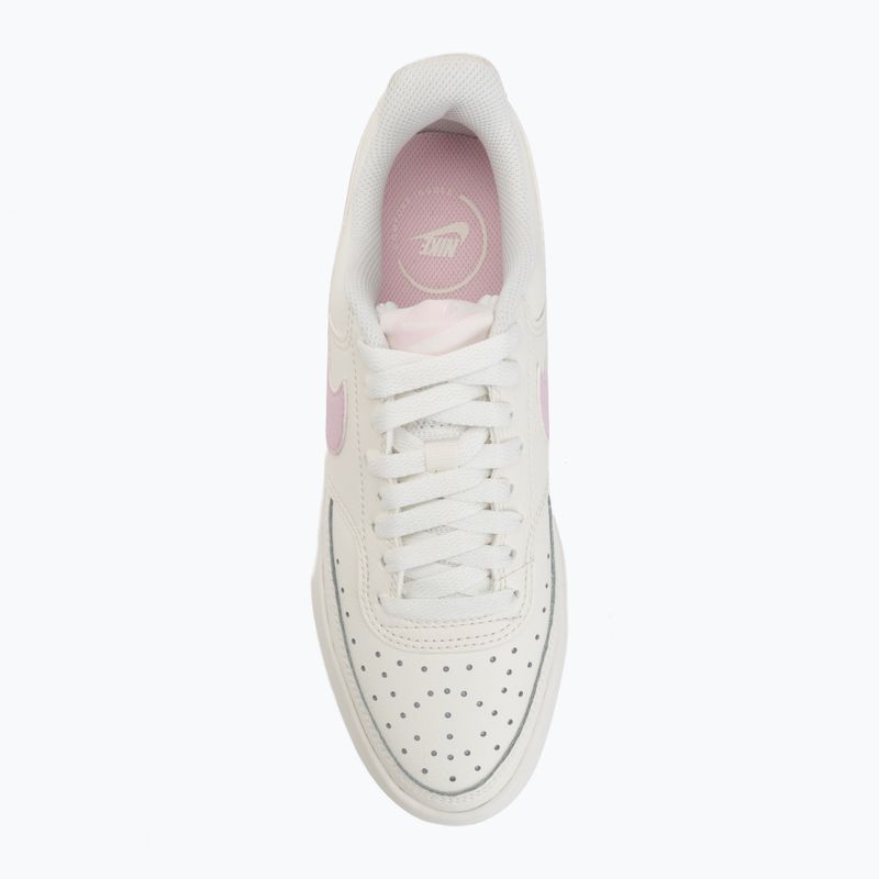 Dámske topánky Nike Court Vision Alta sail/pink foam 5