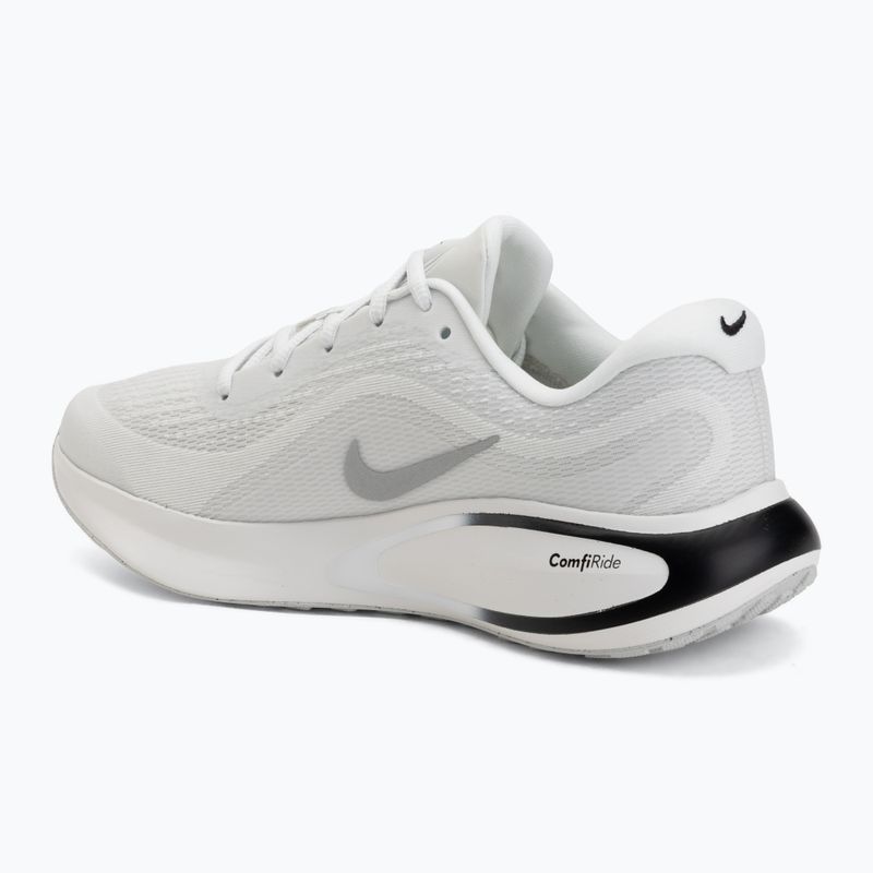 Pánske bežecké topánky Nike Journey Run summit white/black/white/metallic silver 3