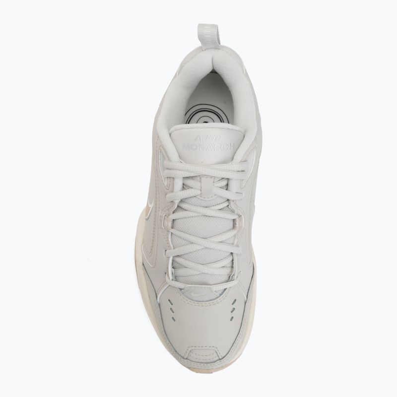 Pánske tréningové topánky Nike Air Monarch IV light bone/spruce aura/sanddrift 5