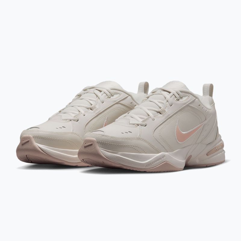 Pánske tréningové topánky Nike Air Monarch IV light bone/spruce aura/sanddrift 3