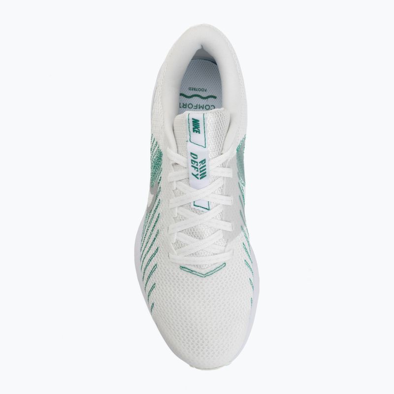 Dámske bežecké topánky Nike Run Defy summit white/white/metallic silver 5
