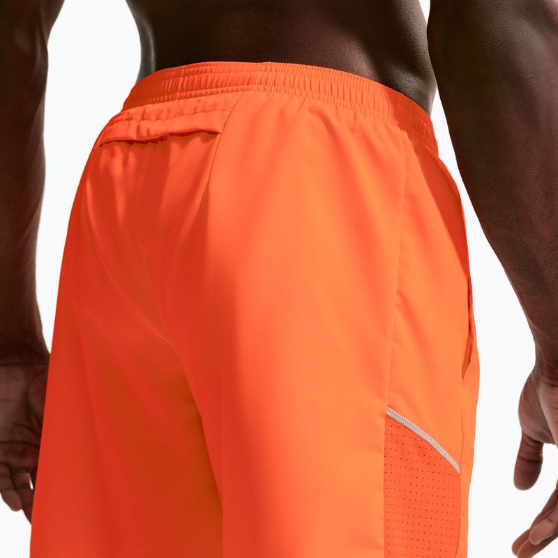 Pánske bežecké šortky Nike Miler Dri-Fit Brief Lined7" total orange 4