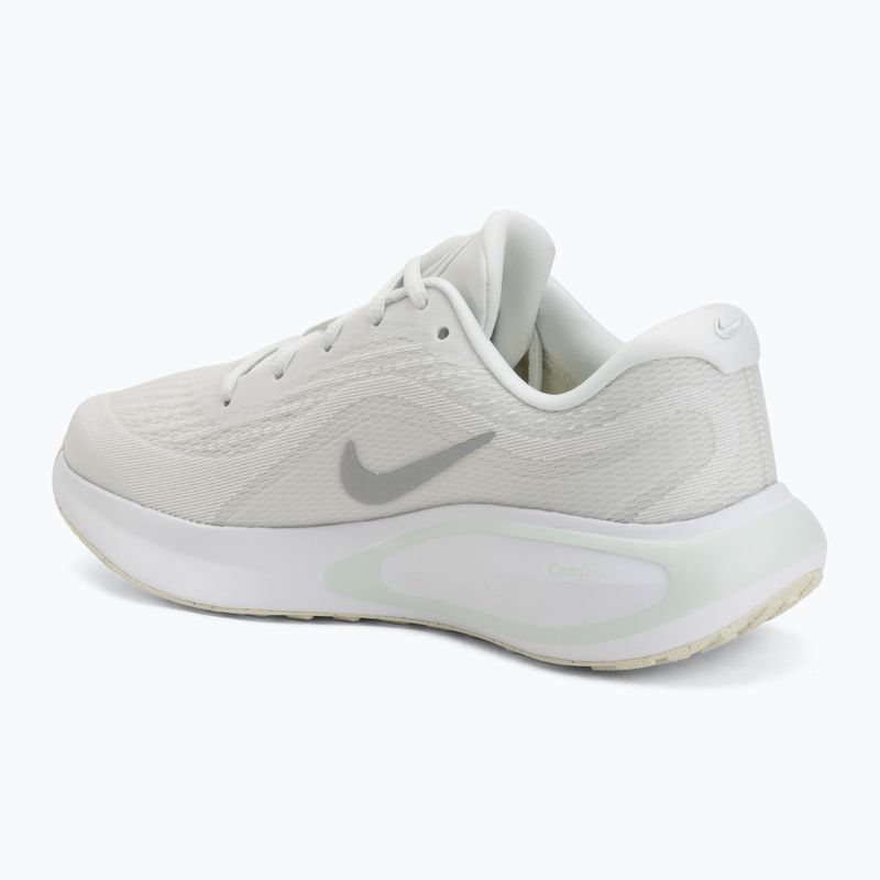 Dámske bežecké topánky Nike Journey Run summit white/metallic silver 3