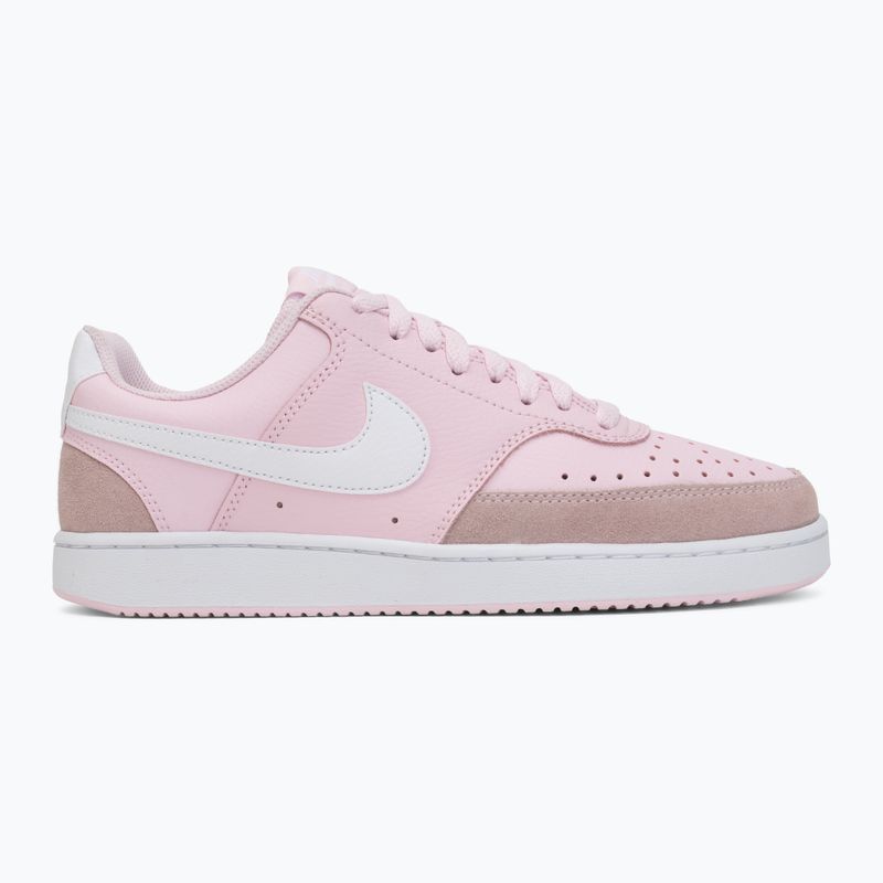 Dámske topánky Nike Court Vision Low Suede pink foam/white 2
