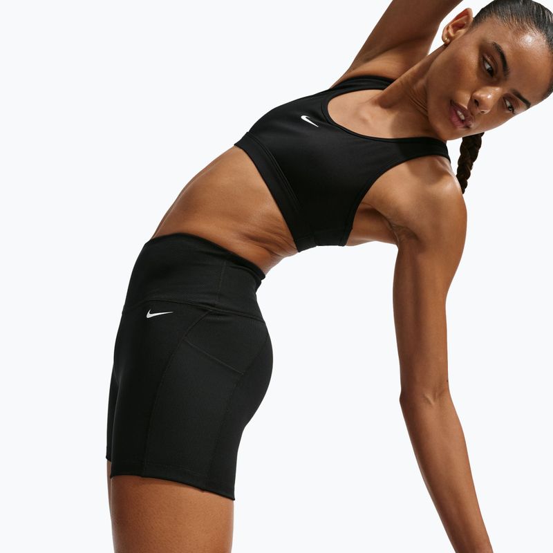 Dámske šortky Nike One High Waisted Biker 5" black/black/white 5