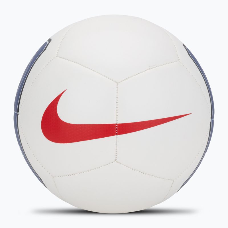 Futbalová lopta Nike Pitch Paris-Saint Germain white/old royal size 5