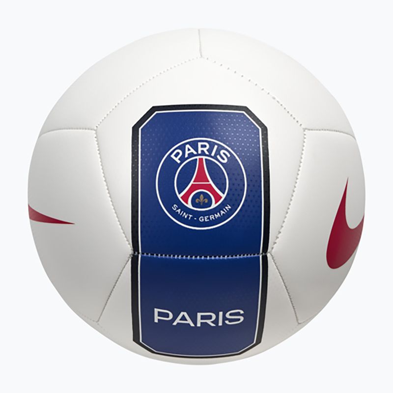 Futbalová lopta Nike Pitch Paris-Saint Germain white/old royal size 5 2