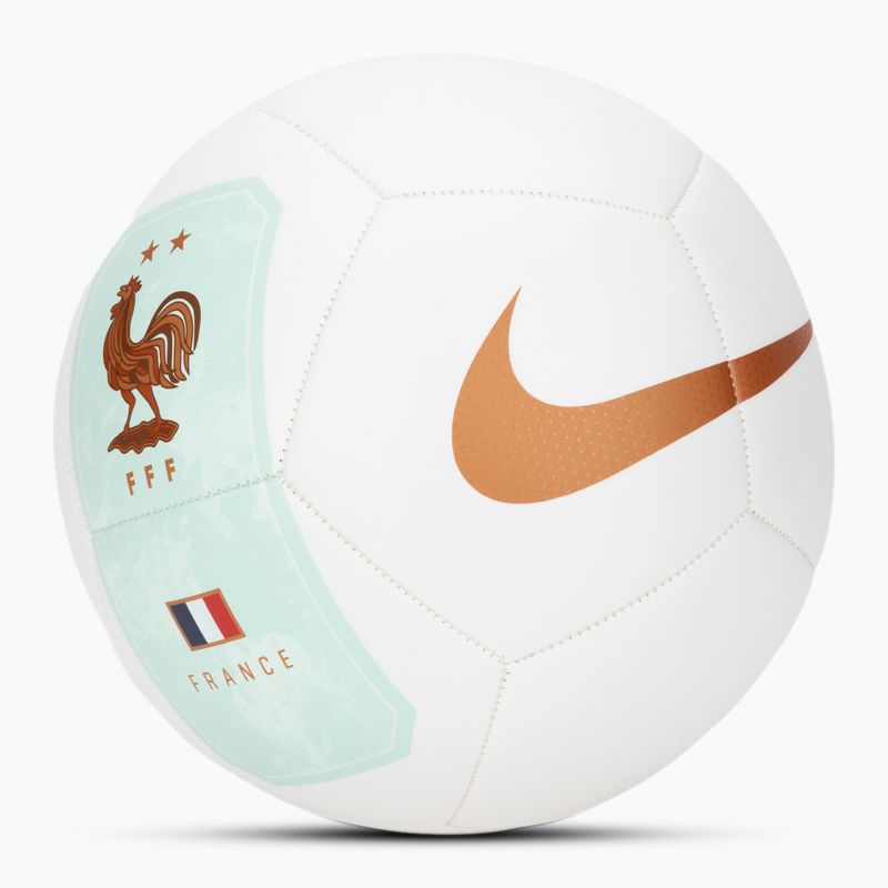 Futbalová lopta Nike Pitch France white size 5 2