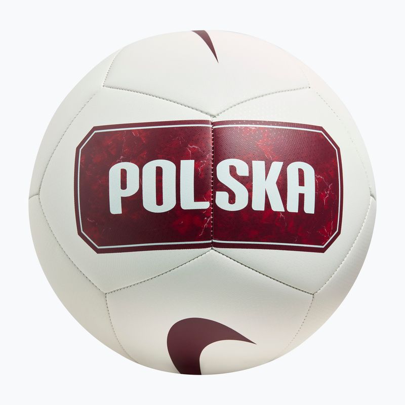 Futbalová lopta Nike Pitch Poland white size 5 2