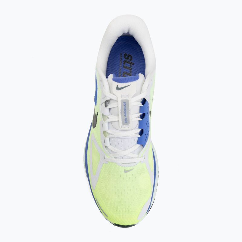 Pánske bežecké topánky Nike Structure Plus white/volt ice/barely green/black spruce 5