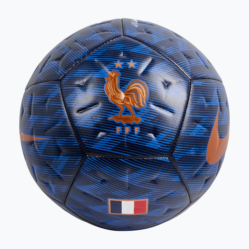 Futbalová lopta Nike Academy France blackened blue/game royal size 5 2