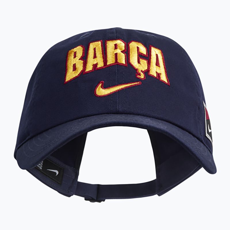 Detská šiltovka Nike FC Barcelona Club Cotton blackened blue 3